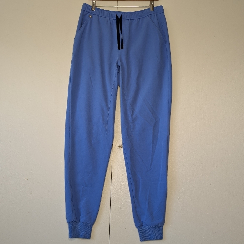 FIGS Men's Tansen Jogger Scrub Pants‎ Size Large Tall Ceil Blue